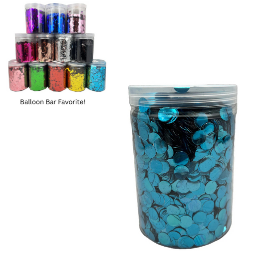 1cm Confetti - Baby Blue