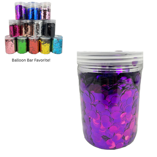 1cm Confetti - Purple