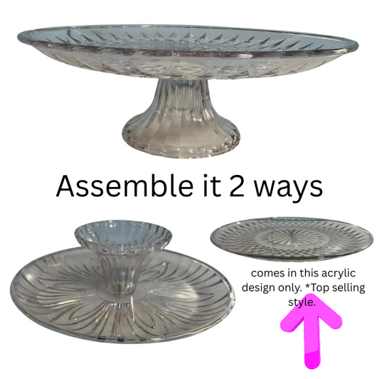 10" Acrylic Dessert Stand