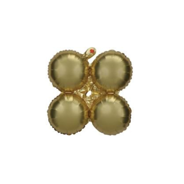 17in Quad - Matte Gold