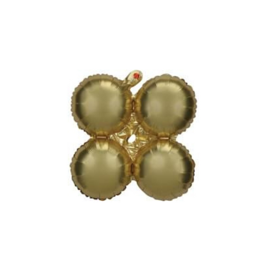 17in Quad - Matte Gold