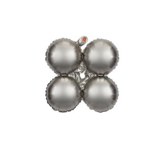 17in Quad - Matte Silver