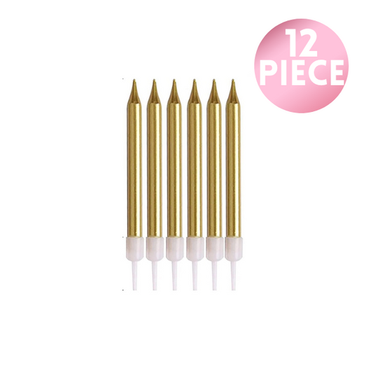 2.5in Stick Candle - Gold