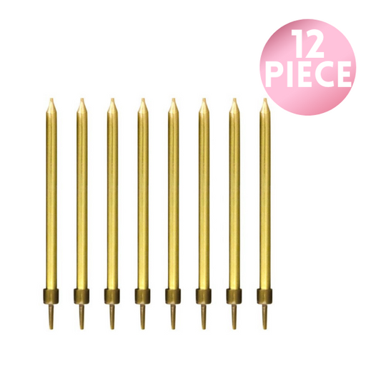 5in Stick Candle - Gold