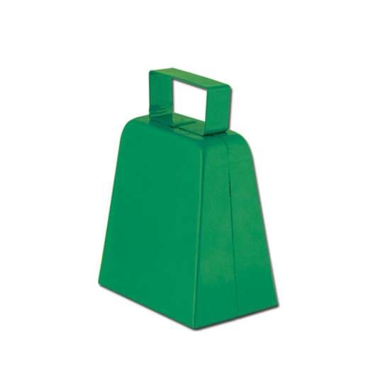 Green Cowbell Large 4in.