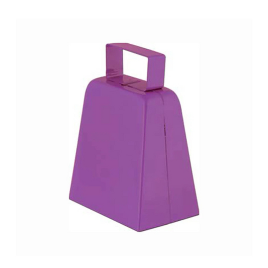 Purple Cowbell Large 4in.