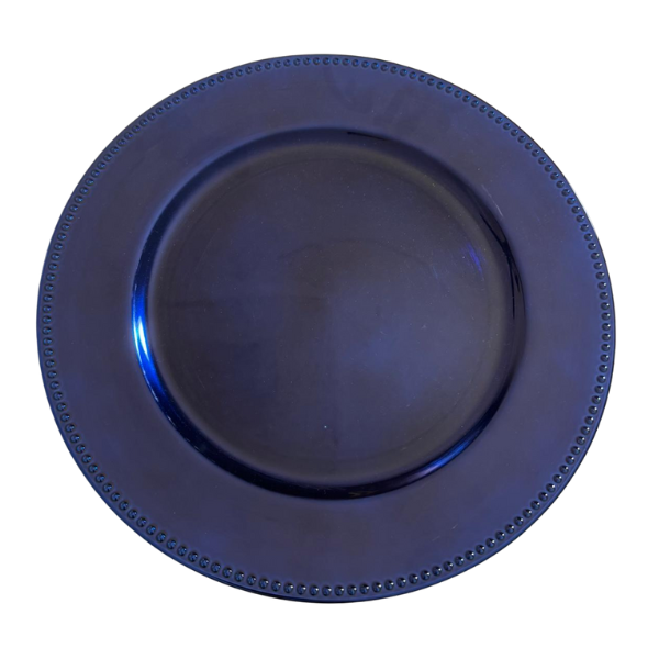 13" Blue Charger Plate