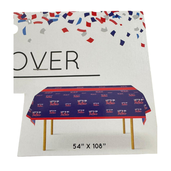 Let’s Go Buffalo Table cover