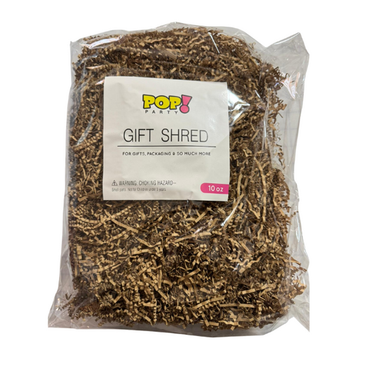 Kraft 10oz Gift Shred Paper