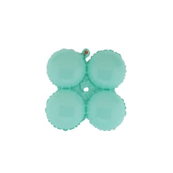 17in Quad - Macaron Seafoam Green