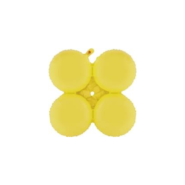 17in Quad - Macaron Yellow